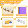 New brothread - 15 Options- 6PCS Embroidery Puffy Foam 9″x12″
