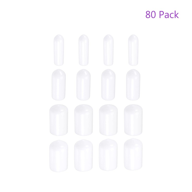 DMiotech 100pcs 2mm 3mm 4mm 6mm Inner Diameter White Screw