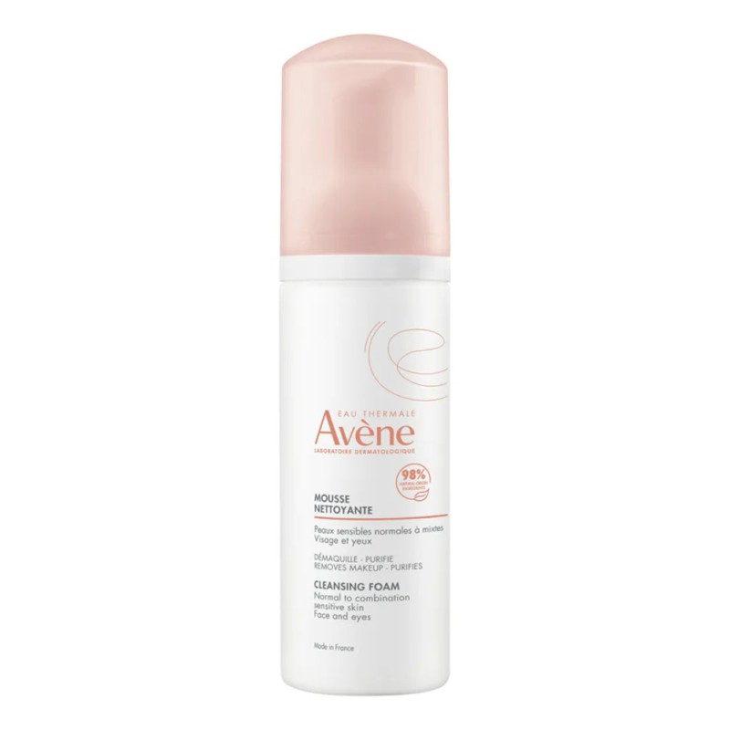 Avène Espuma Limpiadora Facial 150ml para Piel Seca