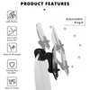 Universal Motorcycle Windshield Extension Adjustable Spoiler Windscreen Extender for Kawasaki