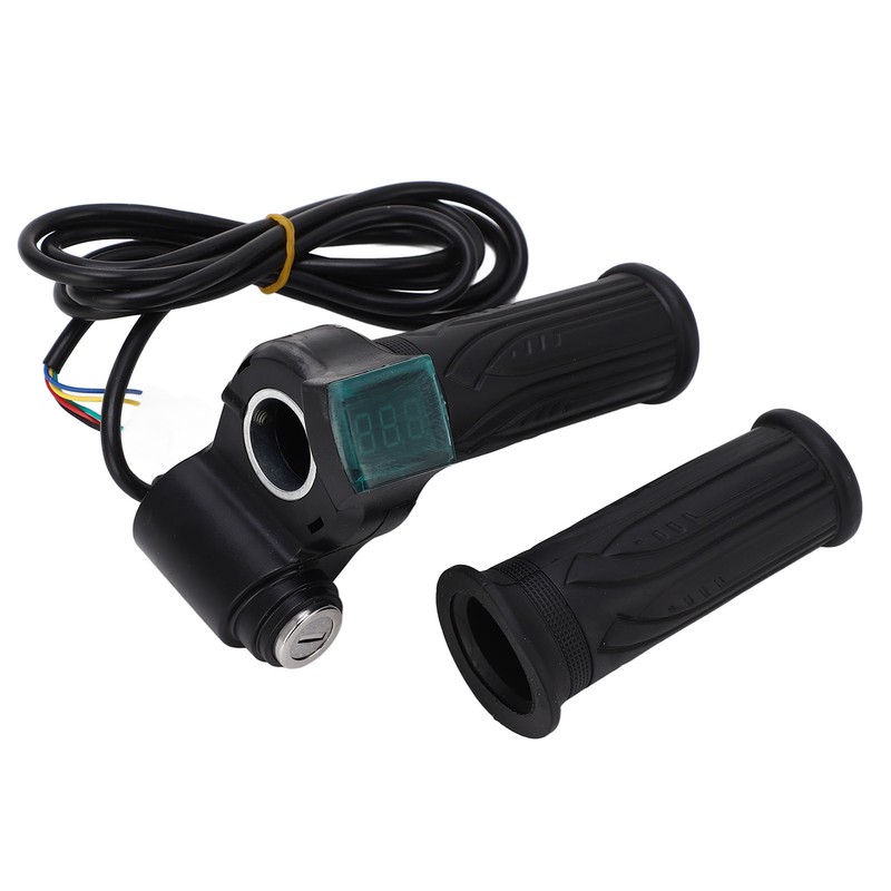 48V 1000W Motor Brushed Controller Twist Throttle with Lock Key