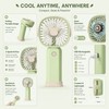 Portable Handheld Fan for Personal Cooling – USB Rechargeable Folding