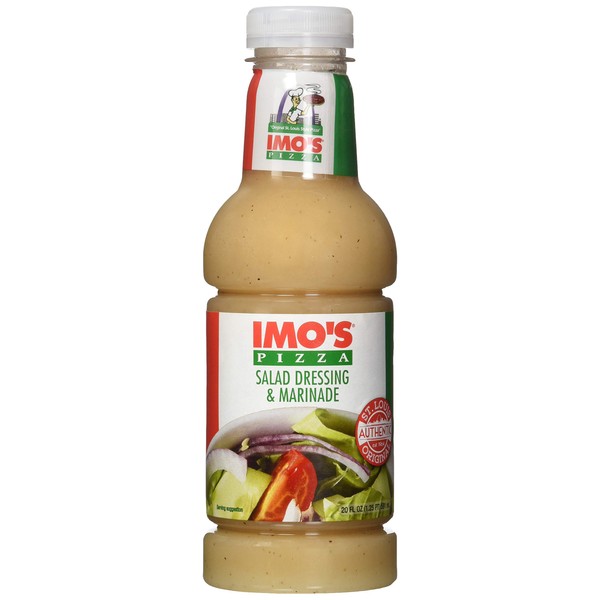 Imo's Pizza Sweet Italian Dressing and Marinade (20 Ounce Bottle),