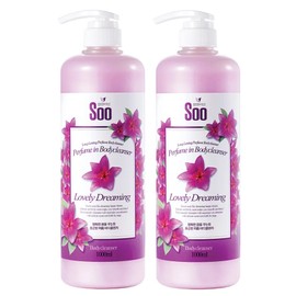 Perfume Lovely Dreaming Body Wash 1000ml x 2 / 퍼퓸 러블리드리밍 바디워시 1000ml 2개