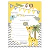 Baby Shower Invitations Jungle Safari Animal Theme Set of 25