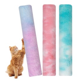 IPTPAS 3 Pack Cat Kicker Toy Pillows, Interactive Plush Toys with Catnip Inside, Soft Durable Kick Sticks Teething Chew Toy, Cat Body Pillows for Indoor Cats & Kittens, Promote Exercise, Play & Cuddle