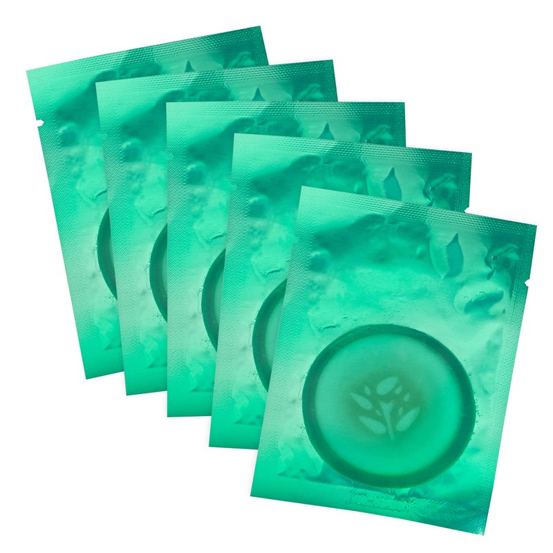 Earth Therapeutics Recover-E Cucumber Eye Pads - 5 Pairs (10