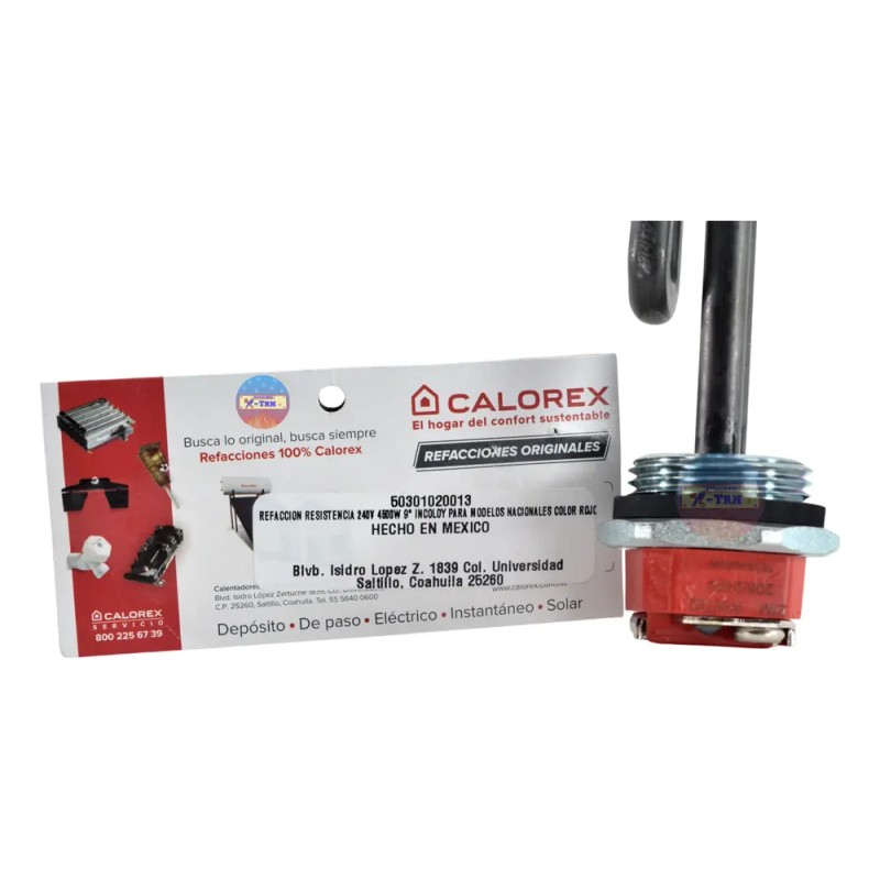 Resistencia Electrica Calorex Calentador De Agua 240 V 4500w