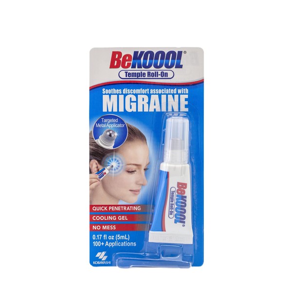 BeKoool Migraine Roll-On Gel, 1 Count