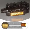 8 Piece Pedal Reflectors Bicycle Rear Reflector Bicycle Pedals, Reflector,