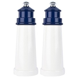 Fletchers' Mill 6" Lighthouse Pepper & Salt Mill/Grinder Set - Cobalt Blue