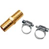 Fitvell 8PCS 1/2 Inch Garden Hose Repair Mender Brass Water