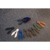 PowerBait MaxScent Meaty Chunk Black Blue Fleck 3in | 8cm