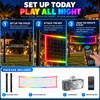 31 FT Light-Up Volleyball Net – Large recreational volleyball net
