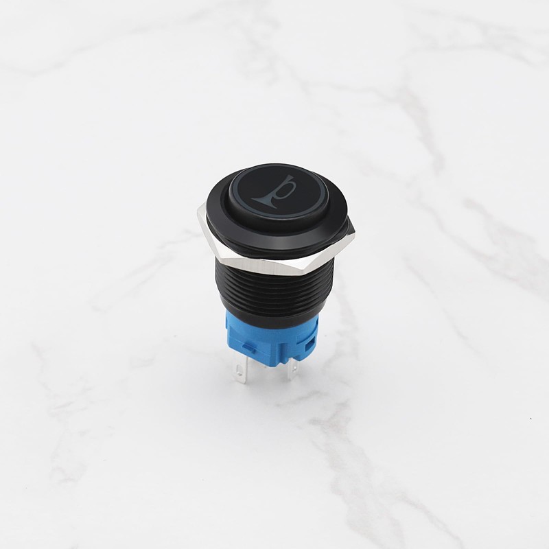 Create idea 19 mm Momentary Horn Button Push Switch 12V
