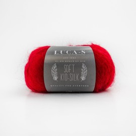 5 Pcs Soft Kid Mohair and Silk Yarn for Knitting, 75% Mohair 25% Silk Knitting & Crochet Lace Yarn, 25g 210m Fluffly Soft Yarn