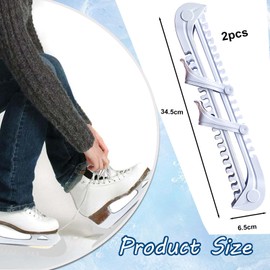 DELAIHUIL Skate Protector, Adjustable Ice Skate Protector, Ice Skate Protector, Figure Skating, Protector for Ice Skate Skates, Ice Skate Protectors