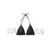 GORGLITTER Women's Bikini Tops Triangle Bikini Top Halterneck Bikini Top