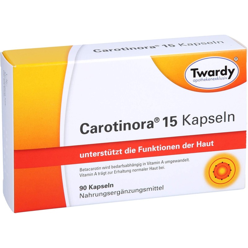 Carotinora 15 Capsules, Pack of 90
