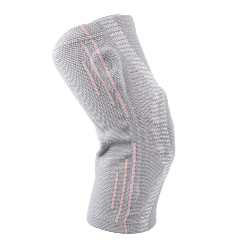 Knee Compression Sleeve Support with Patella Pad Side Stabilizers Compression