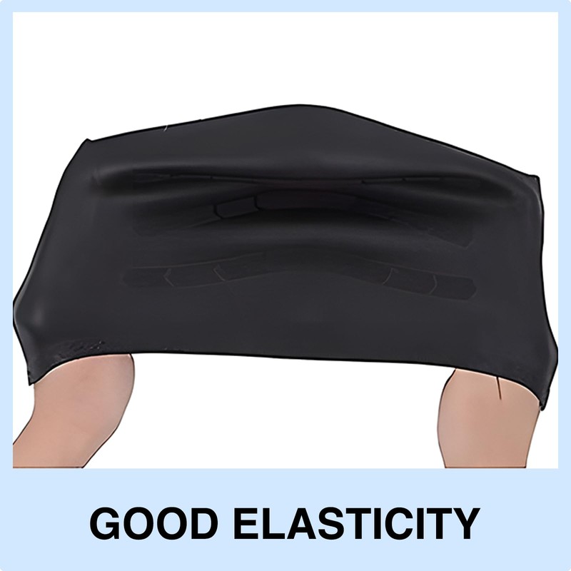QIYUDA 4 Pcs Silk Satin Cap for Men, Soft Breathable