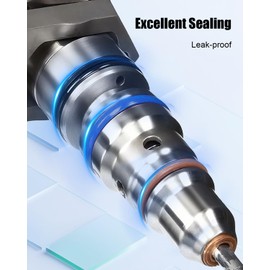 Diesel Fuel Injector O-Ring Seal Kit Fit for Ford E350 Van 7.3L 1995-2003 E450 F59 F250 F350 F450 F550 Excursion Perkins 1300 Series DT466 Detroit Diesel Series 1994-2003 Replace XC3Z-9229-AB CM-5010