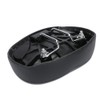 VOANZO No Nose Bicycle Saddle, Shock-Absorbing Soft Widened Saddle with