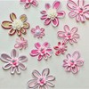 KSCRAFT Flat Daisy Flowers Metal Cutting Dies Stencils for DIY