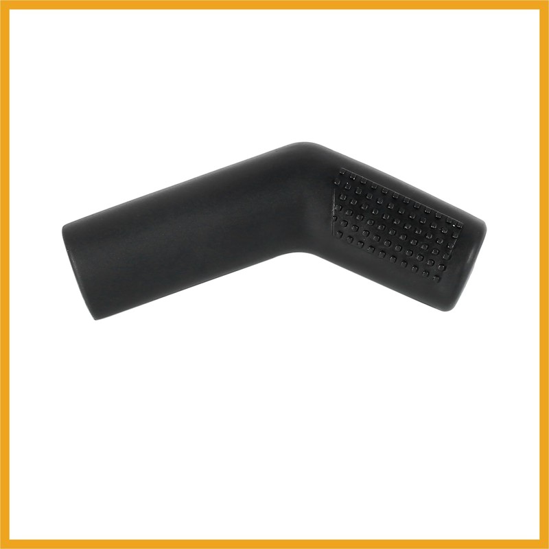 Partuto Black Motorcycle Gear Shift Shifter Protector Cover Cylindrical Replacement