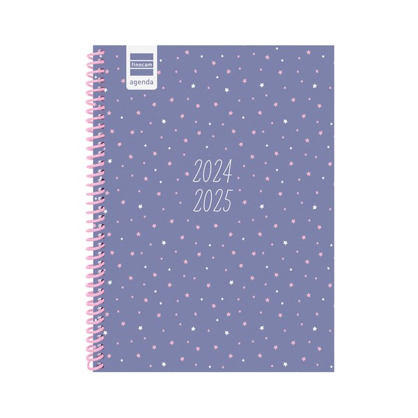 Finocam - Diary Diva 2024 2025 Week to View Horizontal
