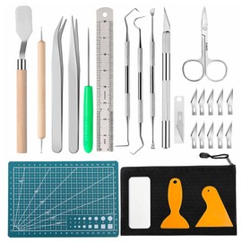 Craft Tools Set Weeding Tools Kit for Vinyl, Craft Vinyl Tools Kit for Weeding Vinyl, Silhouettes, DIY Art Work Cutting, Hobby, Scrapbook, Lettering
