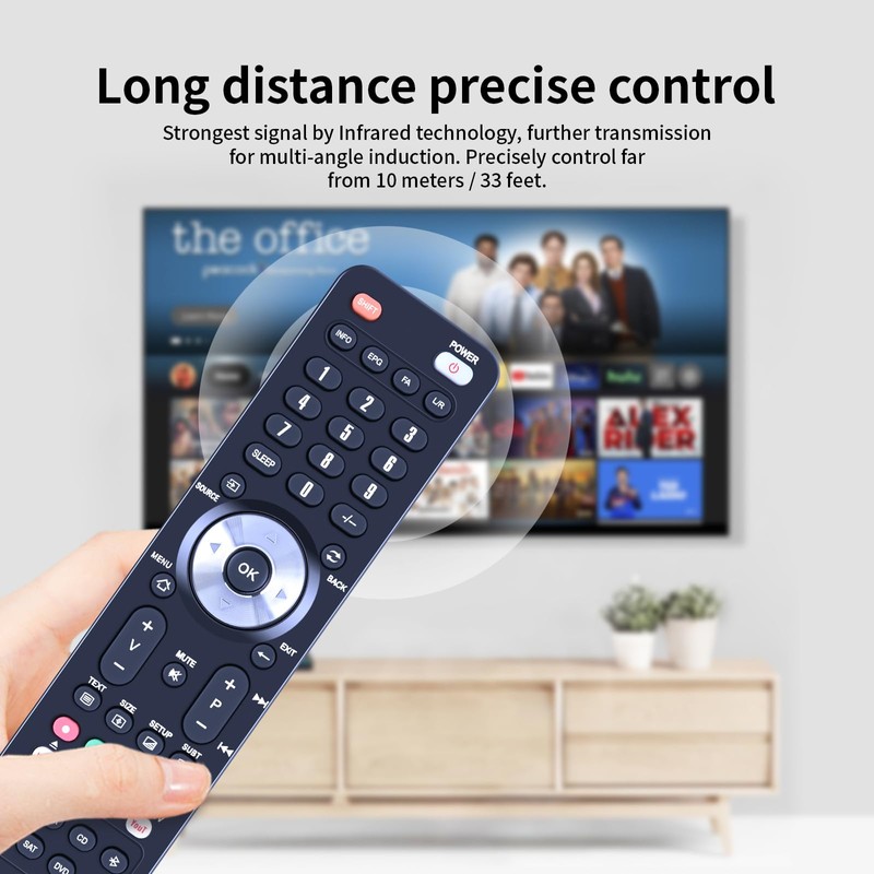 TCNOUMT Replacement Remote Control Suitable for Comag SL60 SL90 SL100