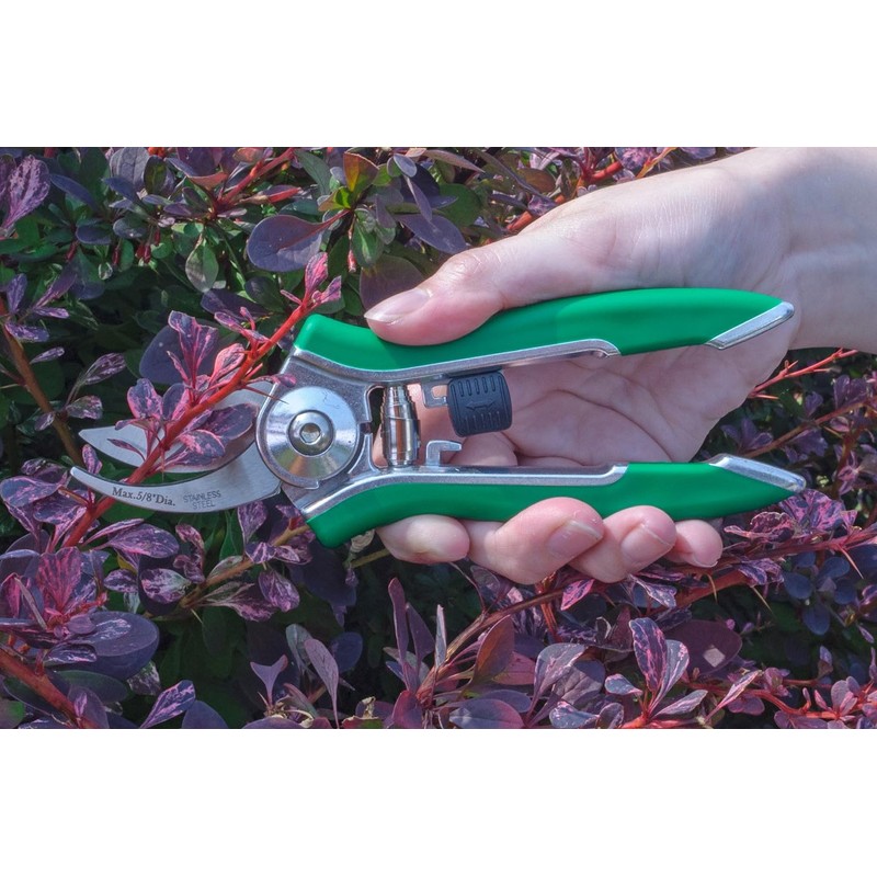 Dramm Bypass Pruner, Cut up to 5/8-inch in diameter, Stainless