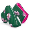 Golf Putter Cover Blade Putter Headcover Azalea Embroidery Golf Club