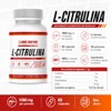 L-Citrulina 1000 mg, Suplemento Alimenticio, 60 Cápsulas, More Than Pure