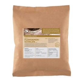 manako Psyllium Flohsamenschalen ganz, 500 g Beutel