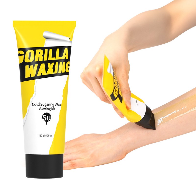 Gorilla Waxing Cold Sugaring Wax Self-Waxing Kit 1 Pack (150g
