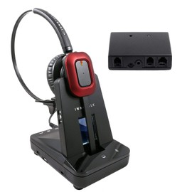 INNOTALK Wireless Headset for Computer Call and Remote Answering Call for Avaya 9608, 9610, 9611, 9620, 9621, 9630, 9640, 9641G, 9650, 9670 (Explorer)