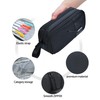 YOKUMA Pen Case, Pencil Case, Pouch, Transparent Window, Clear, Pen