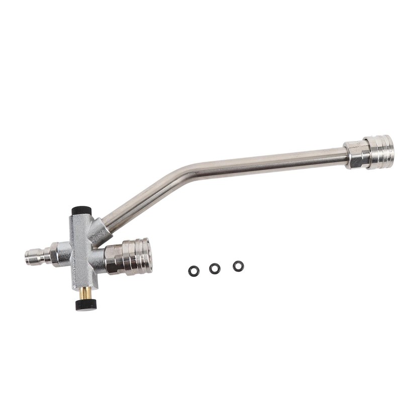 Luocute Foam Cannon Dual Connector Accessory, 6000psi Pressure Washer Double