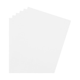 Rebower Corrugated Cardboard Paper Sheets, Corrugated Paper Cardboard Inserts [for Craft and DIY Projects] - 3.5x4.3 Inch/White/10 Pcs