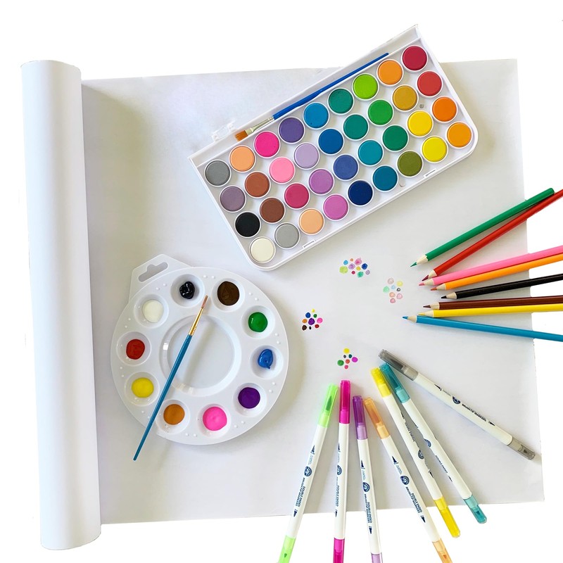 ArtSkills Easel Paper, Roll of Paper for Kids Art, Painting