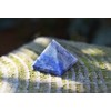 Reiki Healing Energy Charged Sodalite Crystal Pyramid (Approx 2 cm)