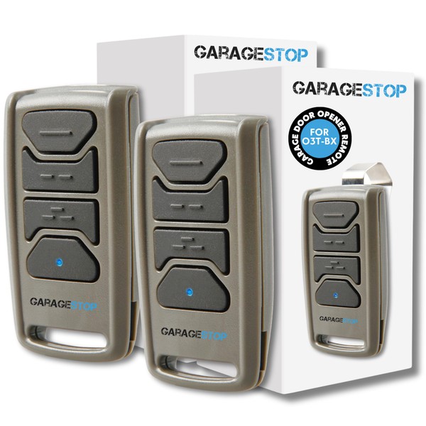 Garage Stop Garage Door Opener Remote 3-Button for O3T-BX Overhead