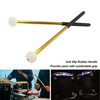 2 Pcs Timpani Mallet Soft Wool Felt Head Anti Slip