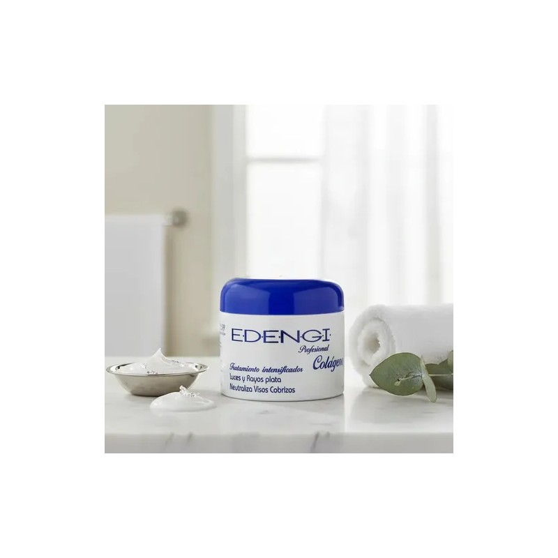 Colágeno Matiz Silver Para Cabello 180g Edengi Sin Enjuagar