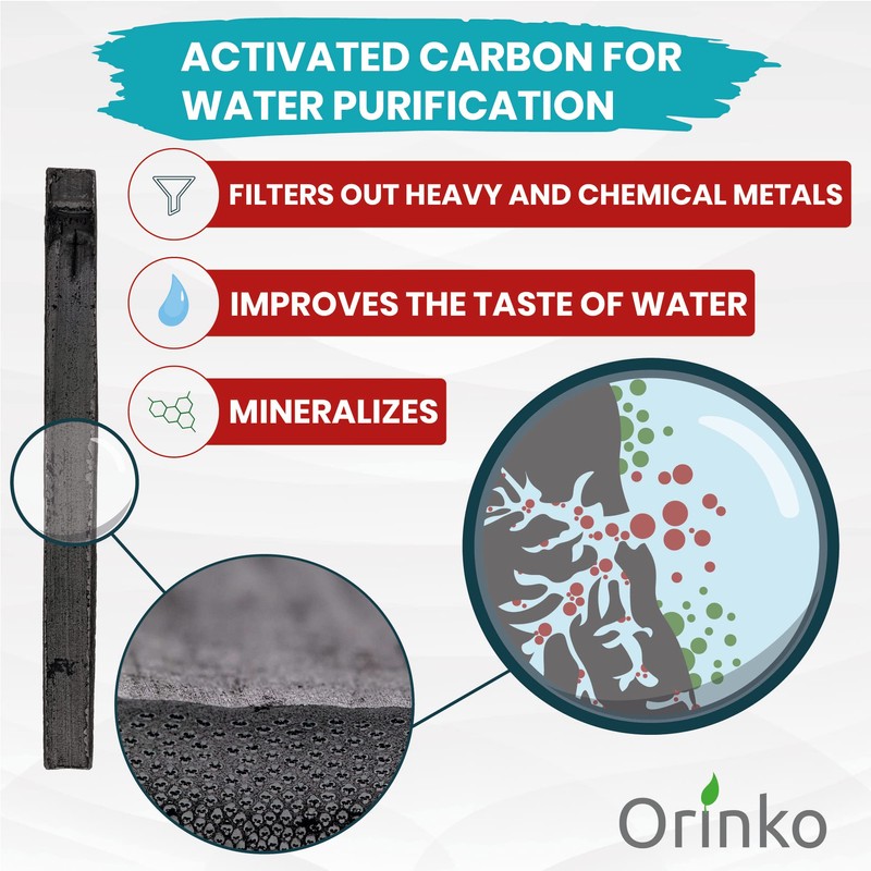 Binchotan Bio x5 Bamboo Takesumi Activated Carbon for Water Purification