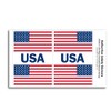 COOLHUBCAPS Reflective American Flag Decals (Forward and Rear Facing)