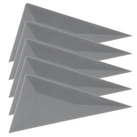 DSLSQD 5-Piece Window Tint Tool Kit - Triangle & Contour Squeegees, Card Scraper, Vinyl Wrap Tool for Car Wrapping & Window Tinting Film Installation