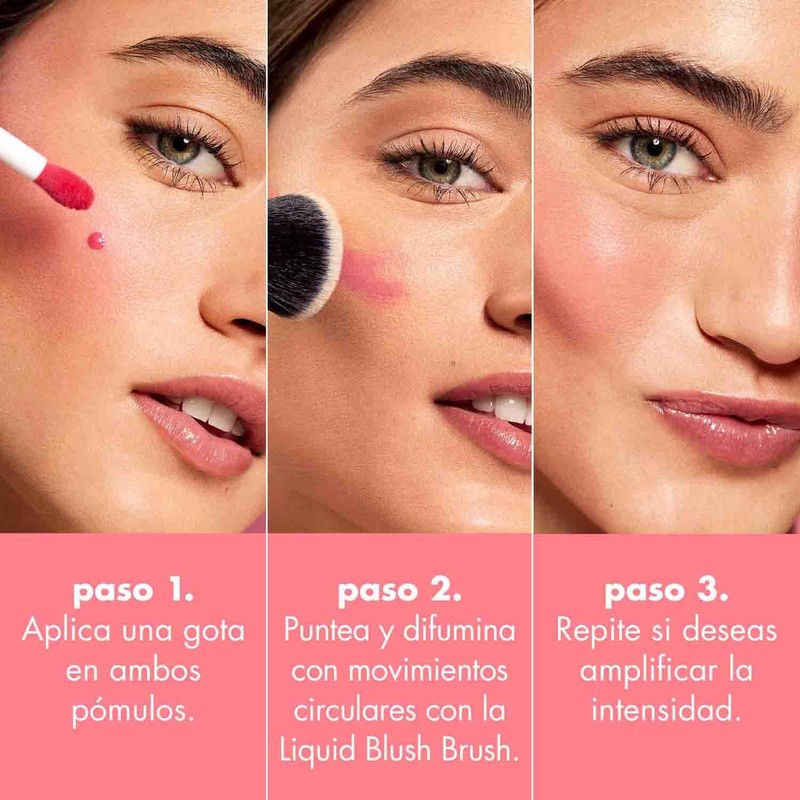 e.l.f. Cosmetics Camo Rubor Líquido Suav Mauve Rosa Malva 4ml